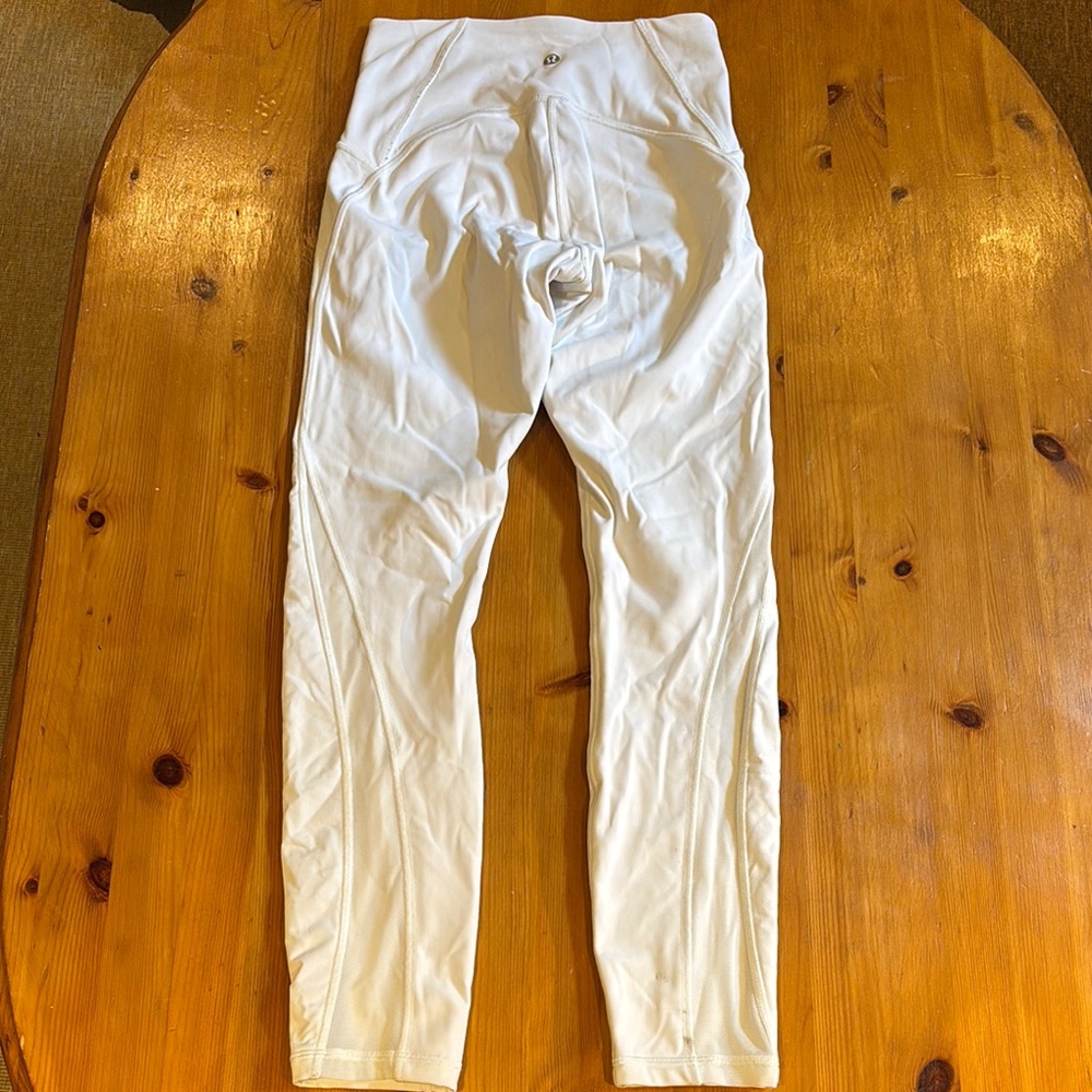 Lululemon Athletica White Leggings